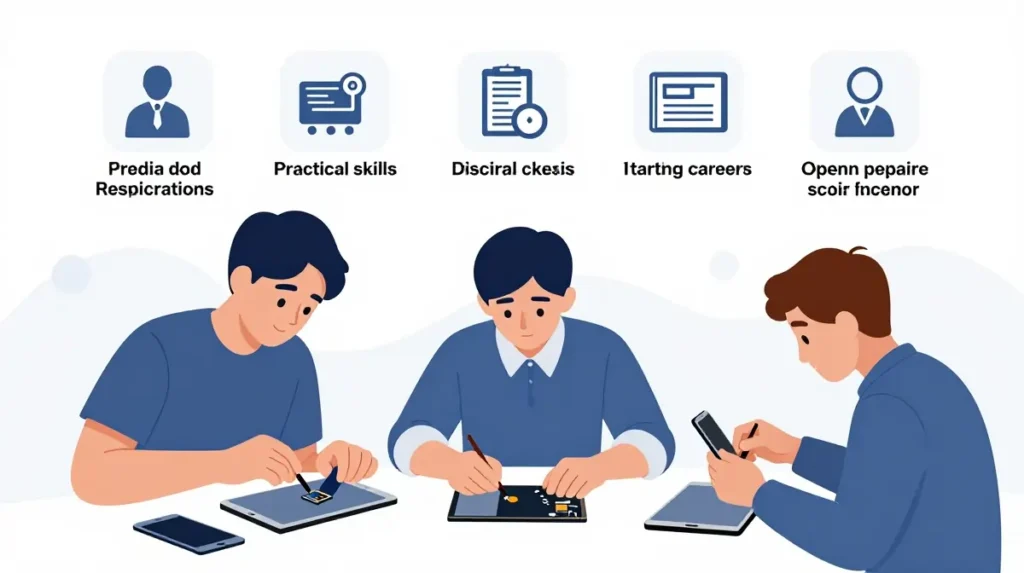 Benefits of learning mobile phone servicing in Madurai