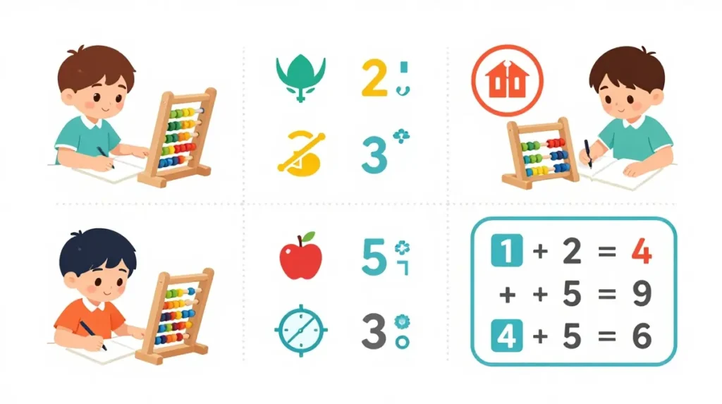 Benefits of kids abacus classes including concentration and memory improvement