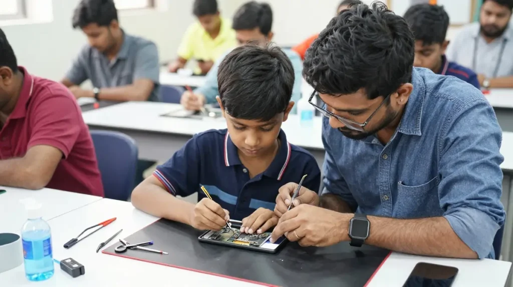 Career opportunities after completing a mobile service course