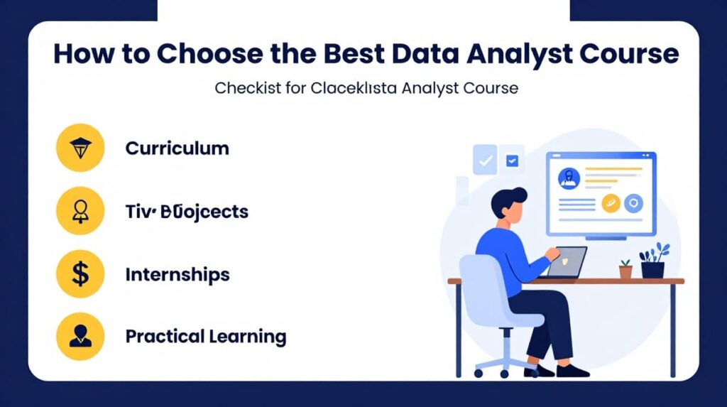 how to data analyst course