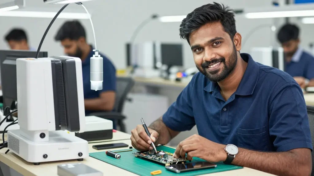 Career opportunities after chip level mobile repair training