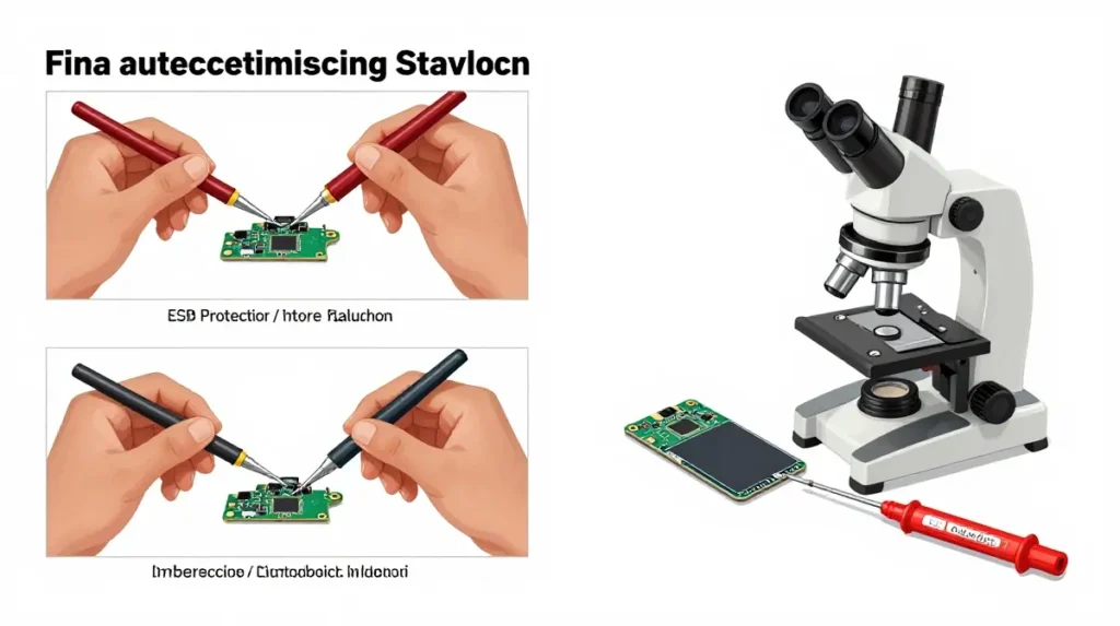 Professional chip level mobile repair tools and equipment