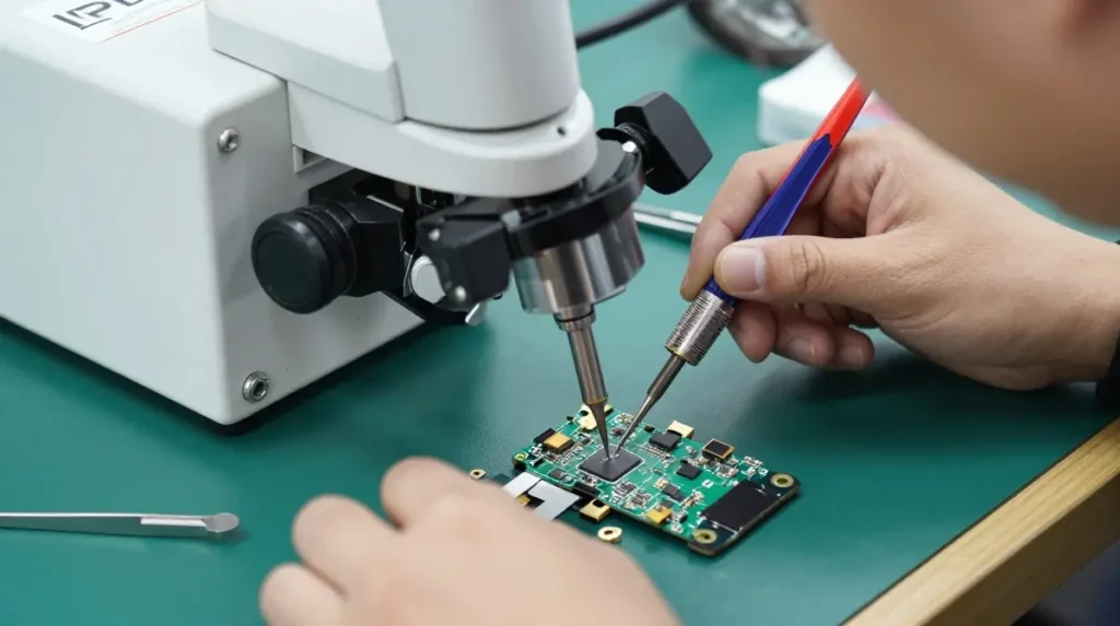 Hands-on smartphone repair training with live project experience