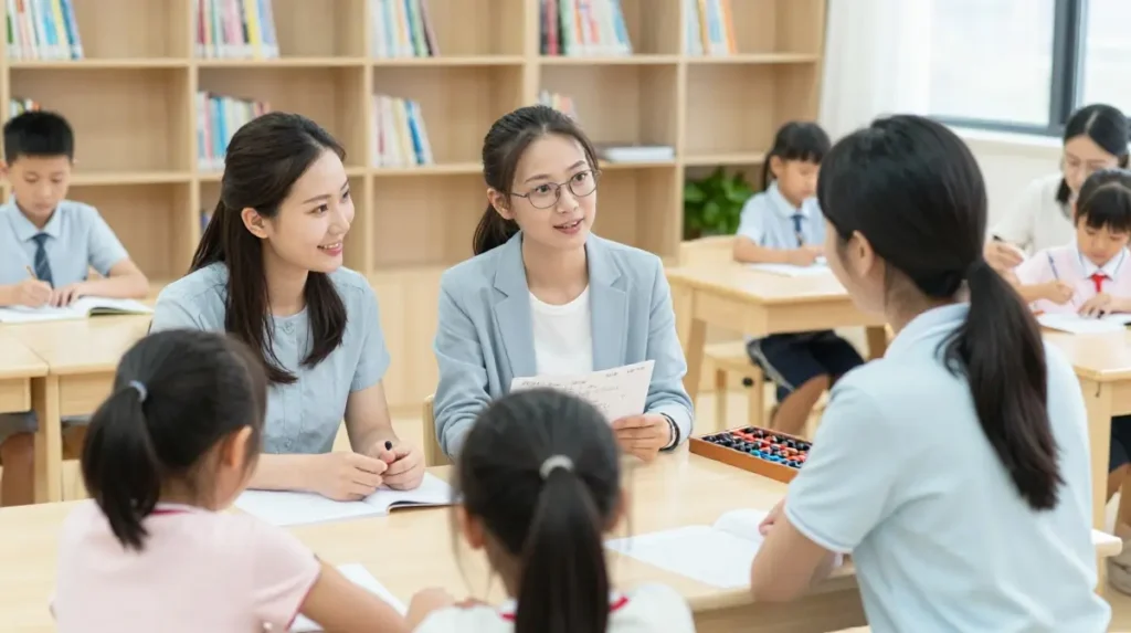 Comparison between online and offline mental math classes