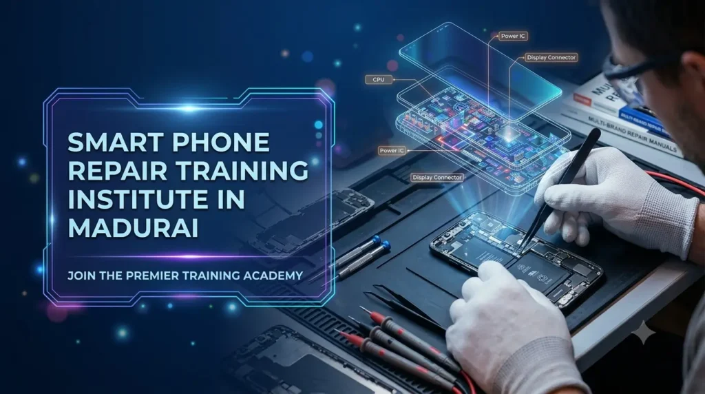 Looking for the best Smart Phone Repair Training Institute in Madurai? Explore course details, fees, practical training, career opportunities, and expert tips.