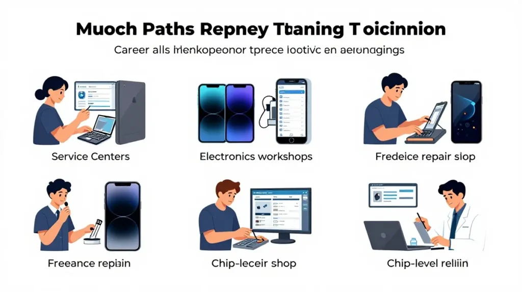 Career opportunities after smartphone repair training