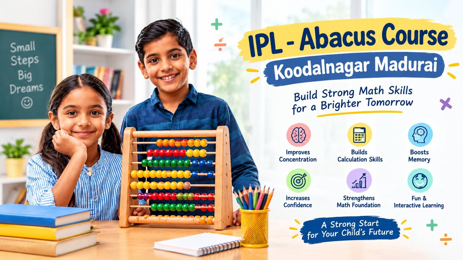 IPL – Abacus Course Koodalnagar Madurai