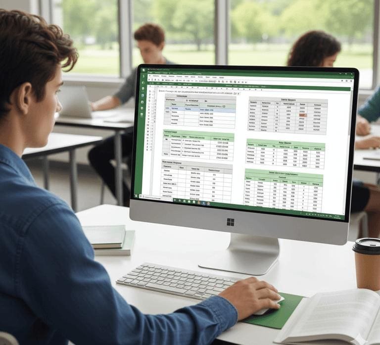  Office computer skills including spreadsheet management and document preparation.