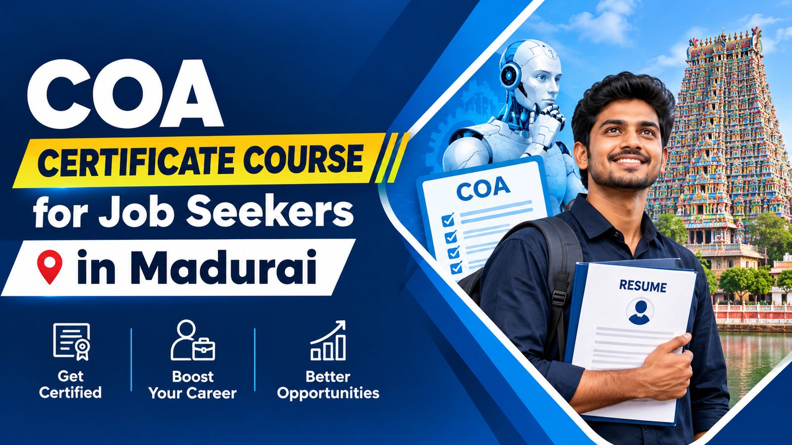COA Certificate Course for Job Seekers in Madurai
