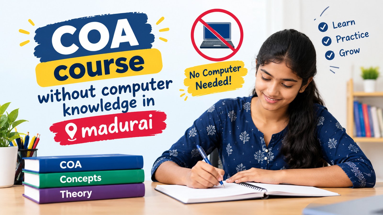 COA Course Without Computer Knowledge in Madurai